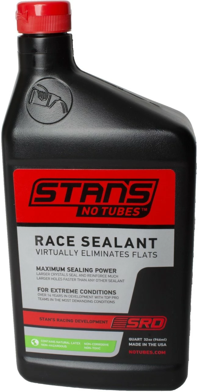 Stan's No Tubes - Reifendichtmittel Race Quart, 32oz, 946ml, 1 Quart Konvertiert Bis Zu 16 Reifen 3 Stan's No Tubes - Reifendichtmittel Race Quart, 32oz, 946ml, 1 Quart Konvertiert Bis Zu 16 Reifen