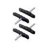 BBB - Bremsschuhe CantiStop BBS-07, 4 Stück, Schwarz, 72mm,
