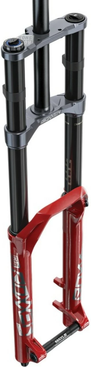 Rock-shox Rock Shox - Federgabel Boxxer Ultimate RC 29" 200mm Disc, Offset 56, 1 1/8" Rot/Schwarz 4 Rock-shox Rock Shox - Federgabel Boxxer Ultimate RC 29" 200mm Disc, Offset 56, 1 1/8" Rot/Schwarz – Bild 2