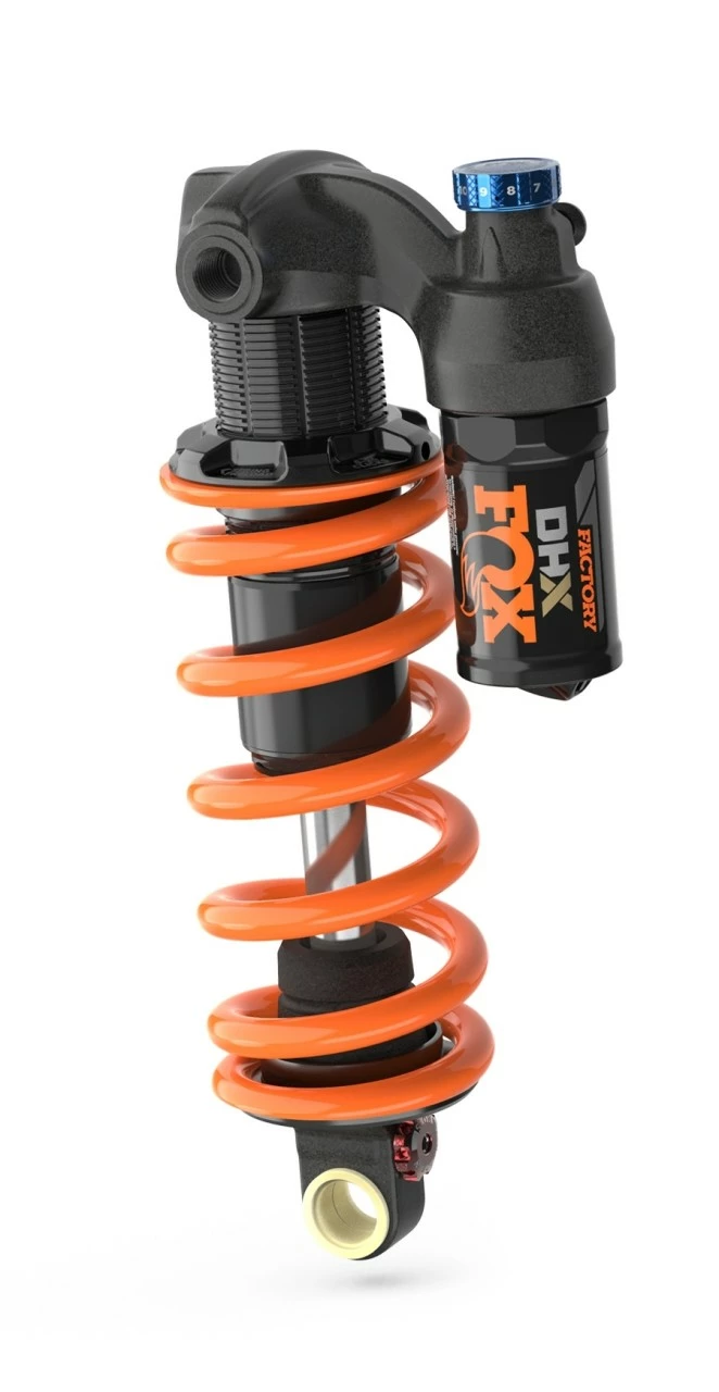 Fox Racing Shox - Dämpfer DHX-2 Factory Trunnion AM 205-62,5 CM RM Rezi BV3 Orange Logo 3 Fox Racing Shox - Dämpfer DHX-2 Factory Trunnion AM 205-62,5 CM RM Rezi BV3 Orange Logo