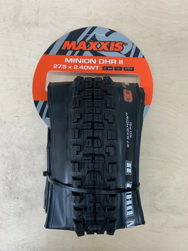 Maxxis - Reifen Minion DHR II 27,5x2,4,WT, TR, EXO 3C Maxx Grip 3 Maxxis - Reifen Minion DHR II 27,5x2,4,WT, TR, EXO 3C Maxx Grip