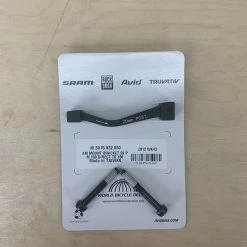 Avid - Scheibenbremsen-Adapter Für Scheibenbremsen 20mm, 180mm Vorne, 160/180/200mm Hinten, Post Mount 00