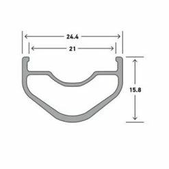 Stan's No Tubes - ZTR Crest 650b 28 L. Schwarz
