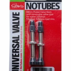 Stan's No Tubes - Universal Ventil 44mm, Bis Zu 8mm Ventilloch 1 Paar