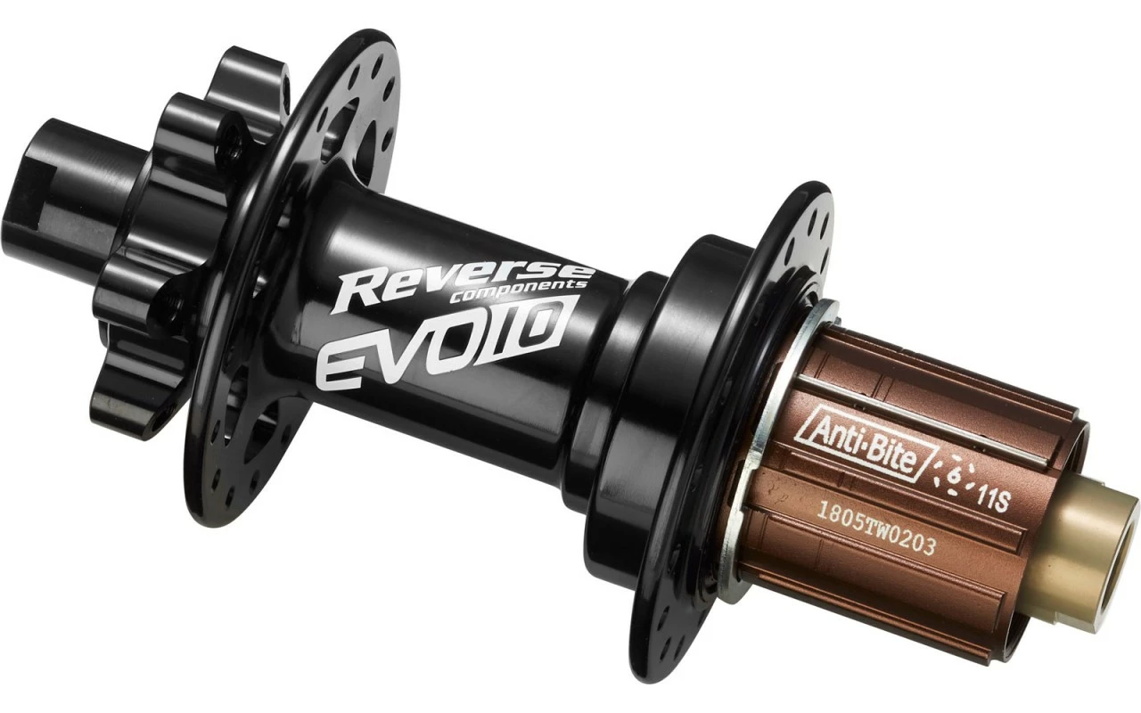 Reverse - Nabe EVO-10 Pro Boost Disc HR 148/12mm 32H M. Shimano Freilauf Black 3 Reverse - Nabe EVO-10 Pro Boost Disc HR 148/12mm 32H M. Shimano Freilauf Black